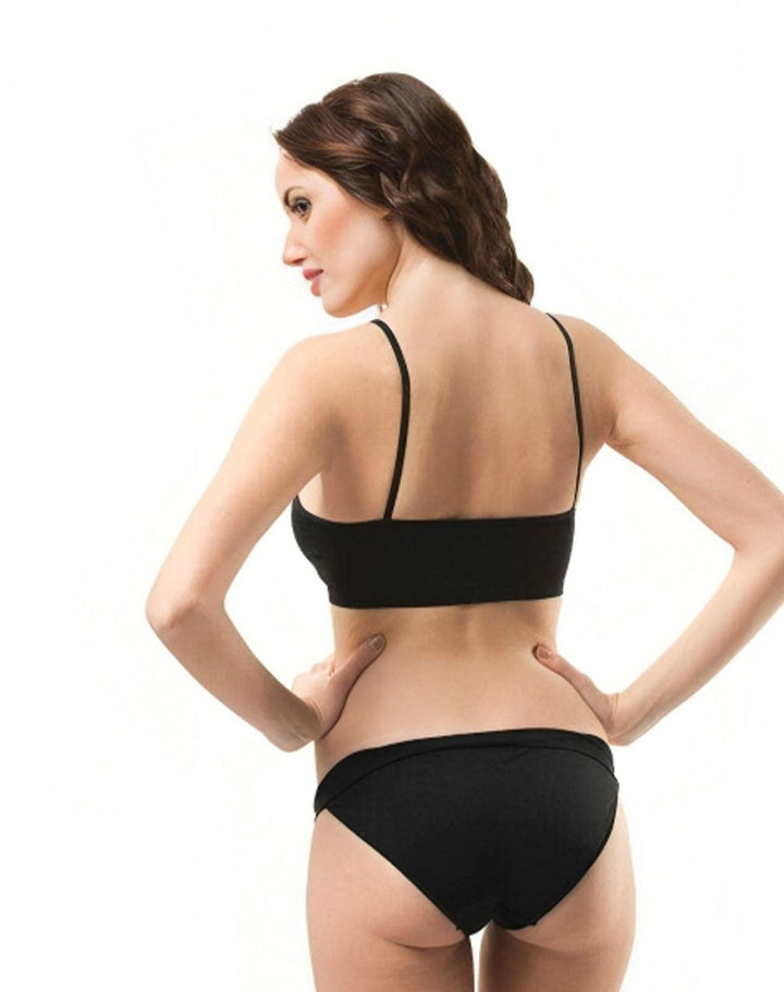 Padded bra with thin strap - Evareta