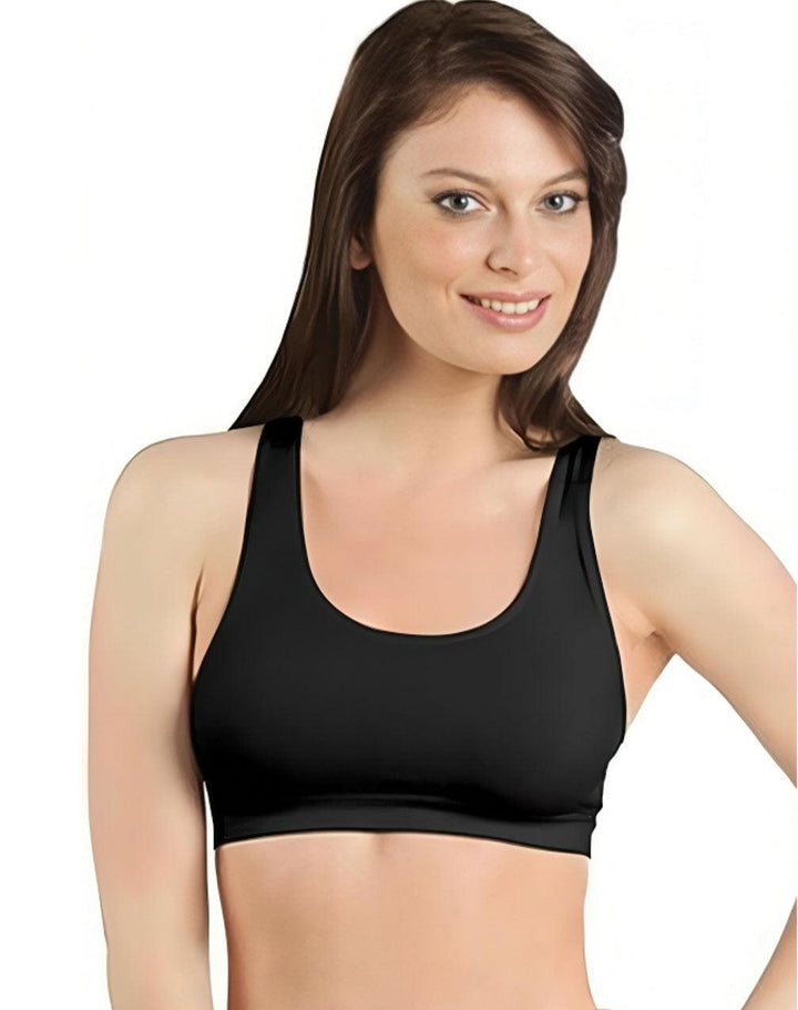 Wide strap padded bra - Evareta