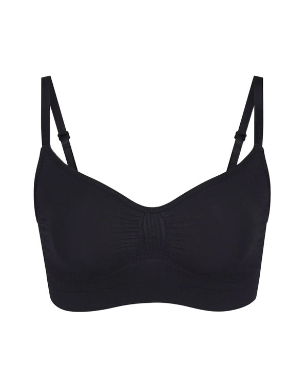 Padded bra with thin strap