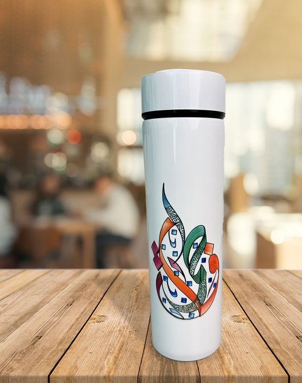 Thermal mug with stainless steel